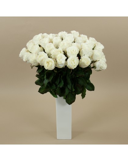 Bouquet - Roses blanches